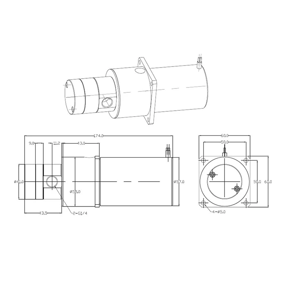 Stainless Steel Mini Gear Pump Coffee Machine Filling Metering Pump Magnetic Drive Corrosion-Resistant Gear Pump WSF200DC2435