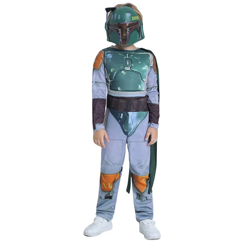 A Bear House Anime The Cosplay Costume Kids Mandalorian Din Djarin Costumes Uniform Cloak Masp1p2t 2025 New