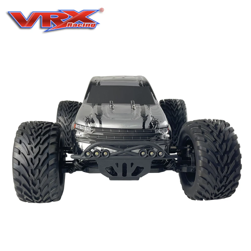 Upgrade Version VRX Racing 1/10 Scale Brushless Monster Truck With New Bumper and Front Lights 3CH 2.4GHz Radio Control RC Car