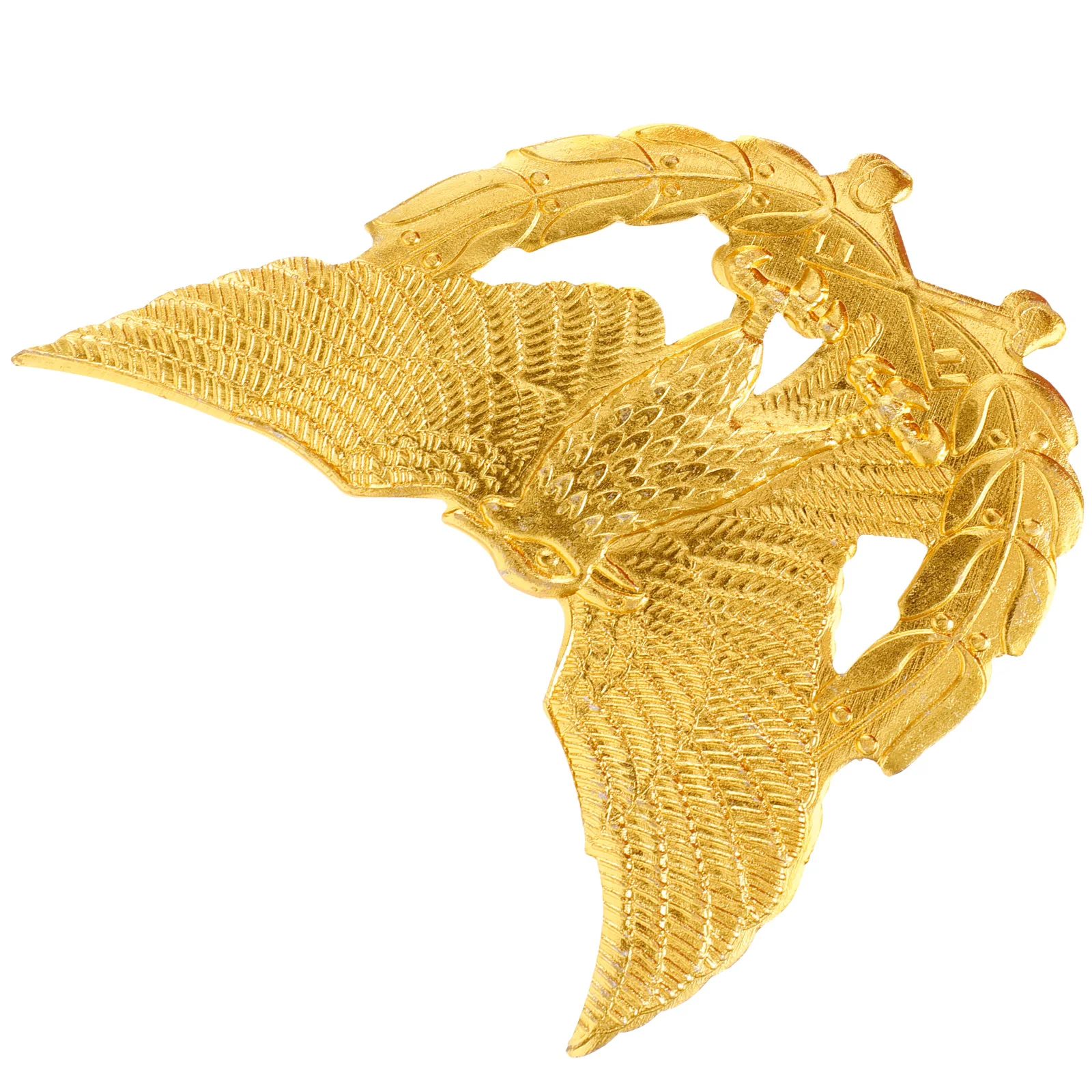 

Metal Hat Badge Clothes Eagle Pin Large Zinc Alloy Brooch Pins Security Uniform Accessories Durable Craftsmanship