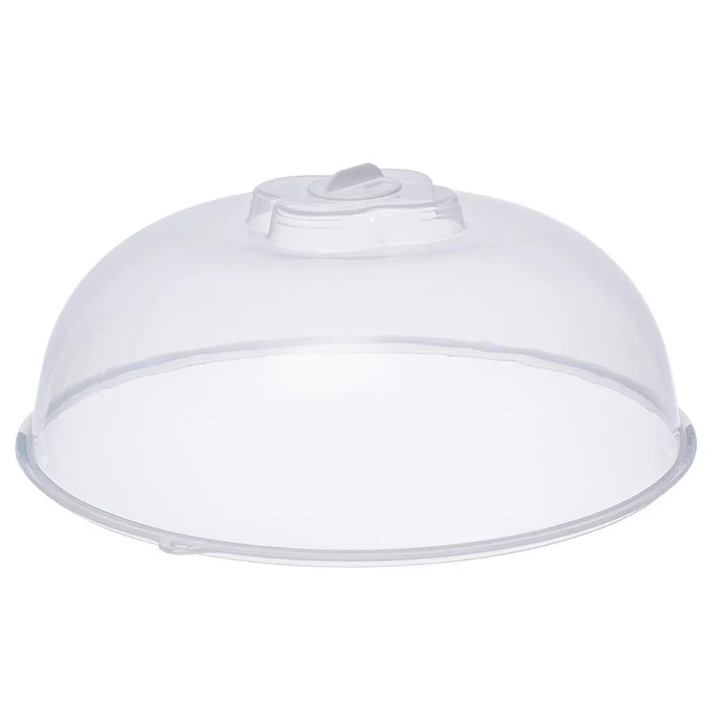 Microwave Splatter Lid Heat Resistant Plastic Cover For Food Dishes With Rotatable Vents And Clean Interior Protection
