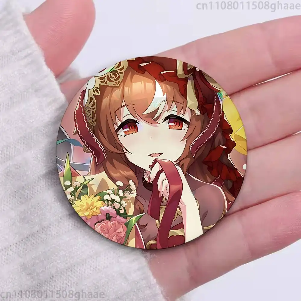 Umamusume Pretty Derby 32/44/58mm Handmade Pins Round Brooch Badge Backpacks Clothes Jewelry
