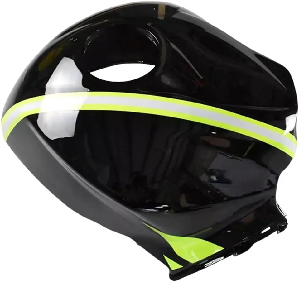 أسود الفلورسنت الأصفر الهدايا المجمعة لهوندا CBR600RR F5 2009 2010 2011 2012 حقن Fairings ABS البلاستيك هيكل السيارة #4