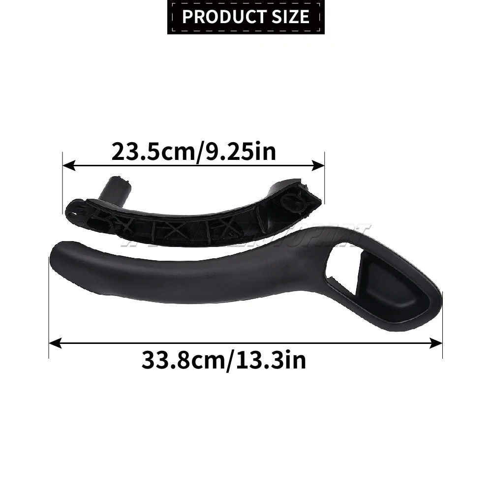 1M0837113A 1M0867197B For Seat Leon MK1 Toledo Mk2 New Front Rear Interior Door Handle Grip Left Right ABS Black Car Accessories - view 6