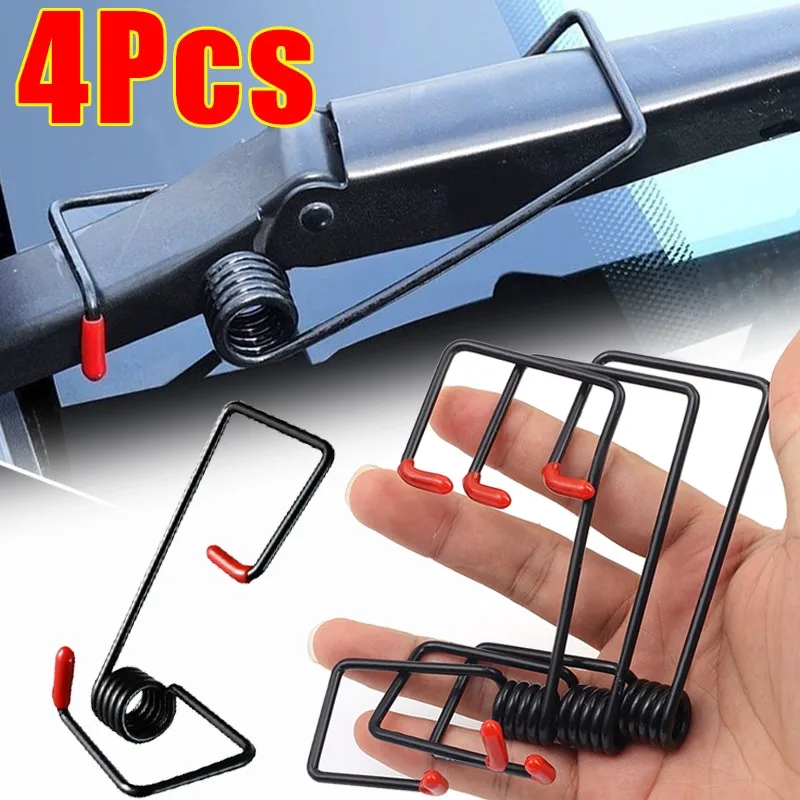 Car Wiper Booster Spring Universal New Auto Windshield Wiper Arm Intelligent Power Assist Alloy Spring Wiper Repair Accessories