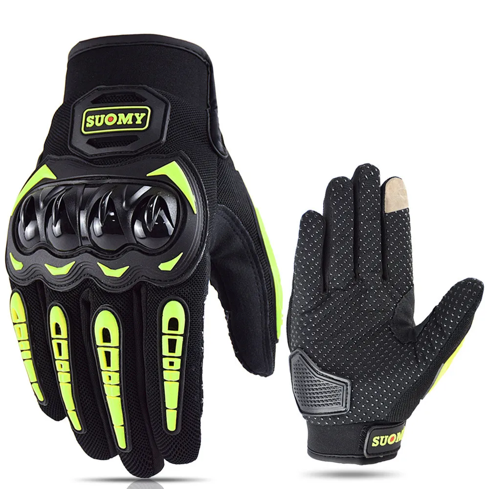 Suomy Motorhandschoenen Zomer Mesh Ademende Moto Handschoenen Heren Dames Touchscreen Motocross Handschoenen Touchscreen Fietshandschoenen