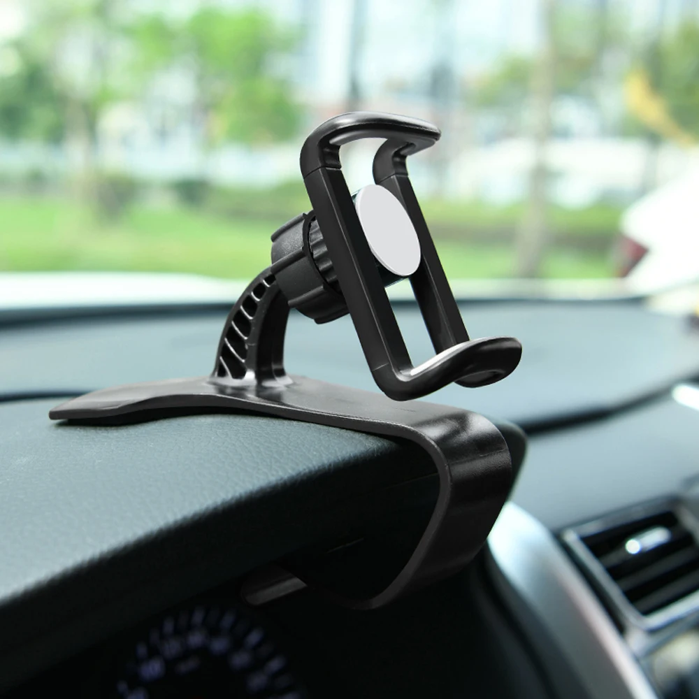 

Car Mobile Phone Holder Dashboard Adjustable Anti-slip Fixed Bracket GPS Phones Navigation Bracket Clip Interior Accessories