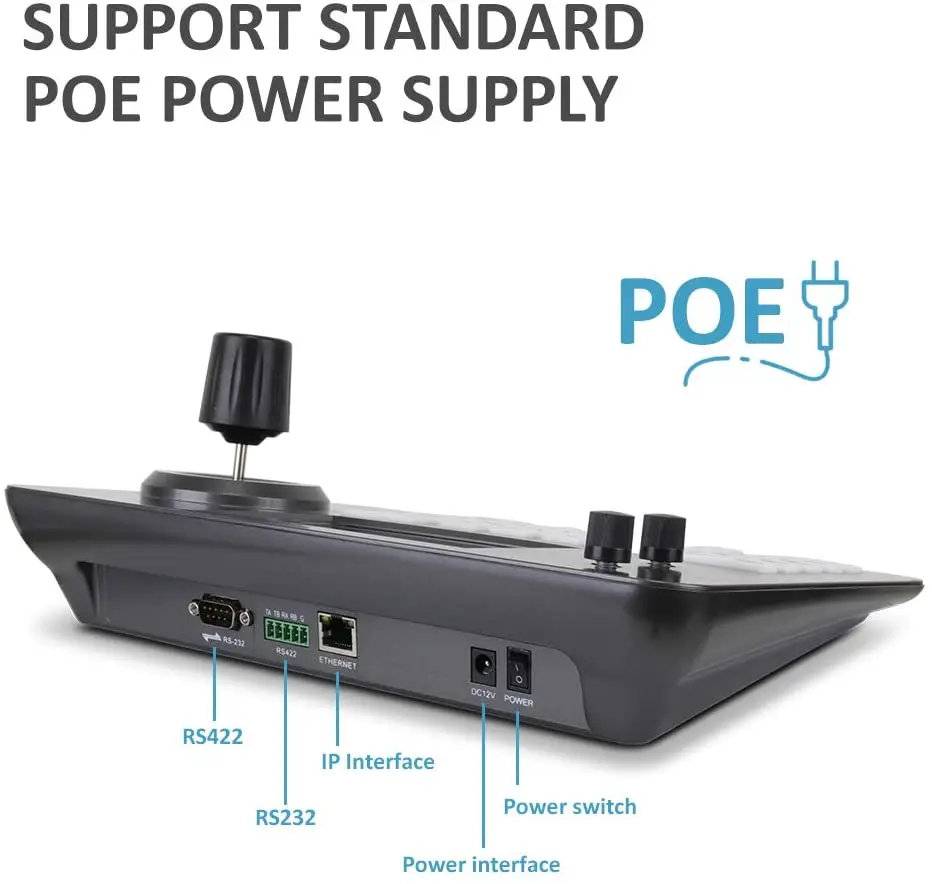 Imagem -06 - Poe Ndi Ptz Controlador de Câmera 30x Suporte Onvif Switch Ponte Wifi Pcs