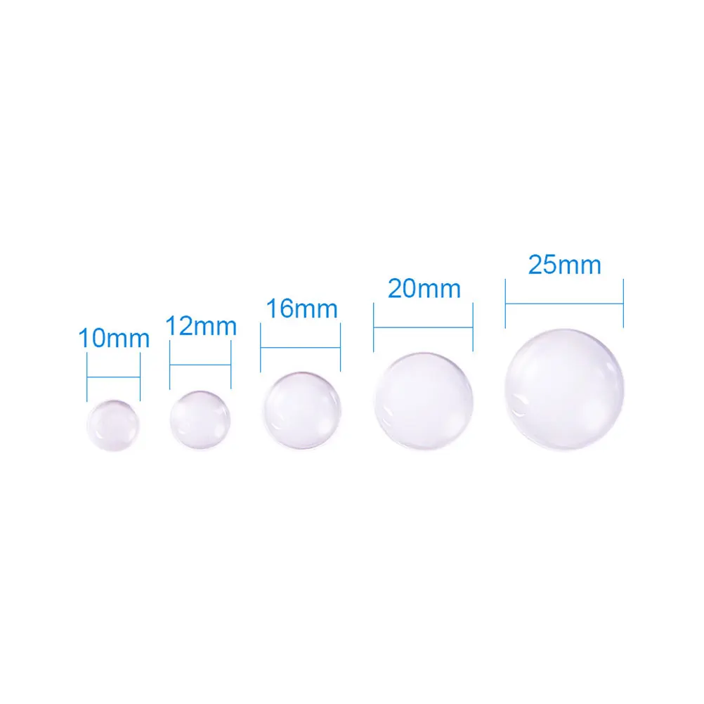 

Clear Ornaments 2 .5x2 .5cm Glass Patch Mixed Tiles Round Gems Accessories Crafts Supplies Jewelry Design Earring Cuff Link Vase