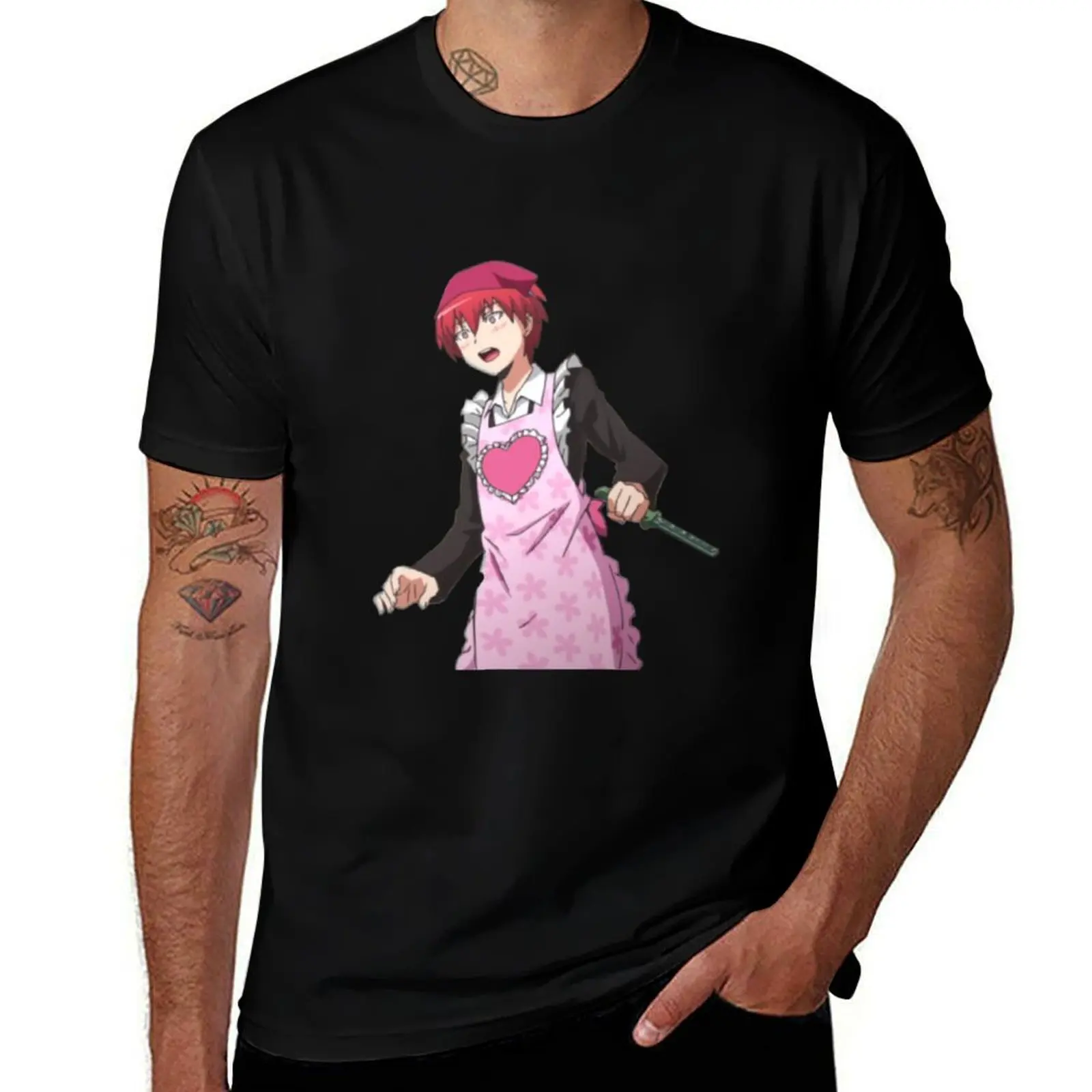 Karma Akabane T-Shirt Large Size Short Sleeve T-Shirt