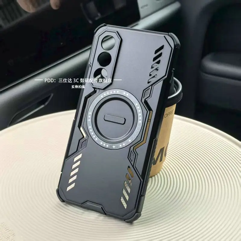 

For OnePlus Nord 5 Case Luxury Butterfly Armor Magnetic Hollow Heat Dissipation Cover For Oneplus ACE5 Ultra/Nord5 5G Funda