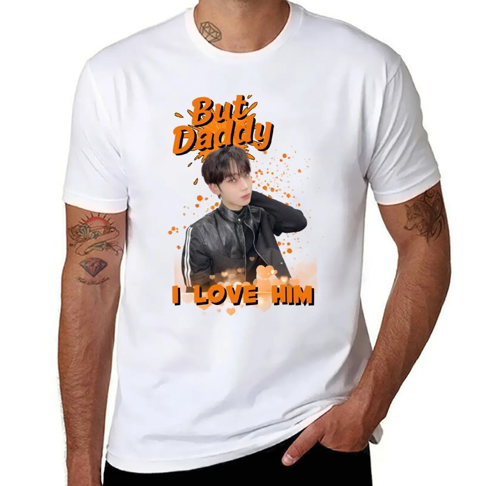 

Но папу, я люблю him Sunoo (KPOP) футболка мужская футболка хлопковые высококачественные забавные футболки хлопковая футболка