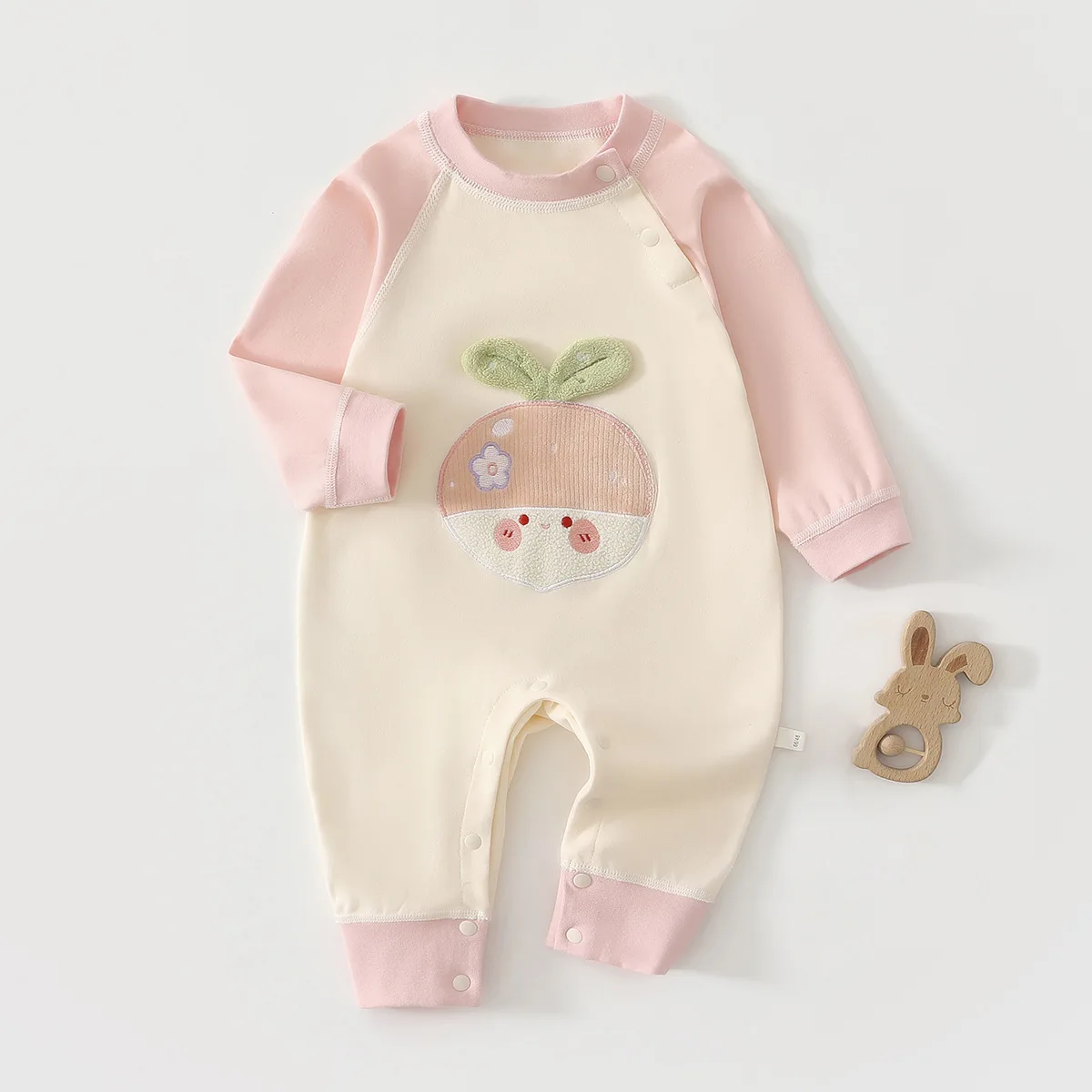 الرضع للجنسين 6-24 شهر البلوز بذلة طفلة الحلو ربيع الخريف الدافئة رومبير غير رسمي بيبي بوي لينة القطن الخالص لطيف نيسيي