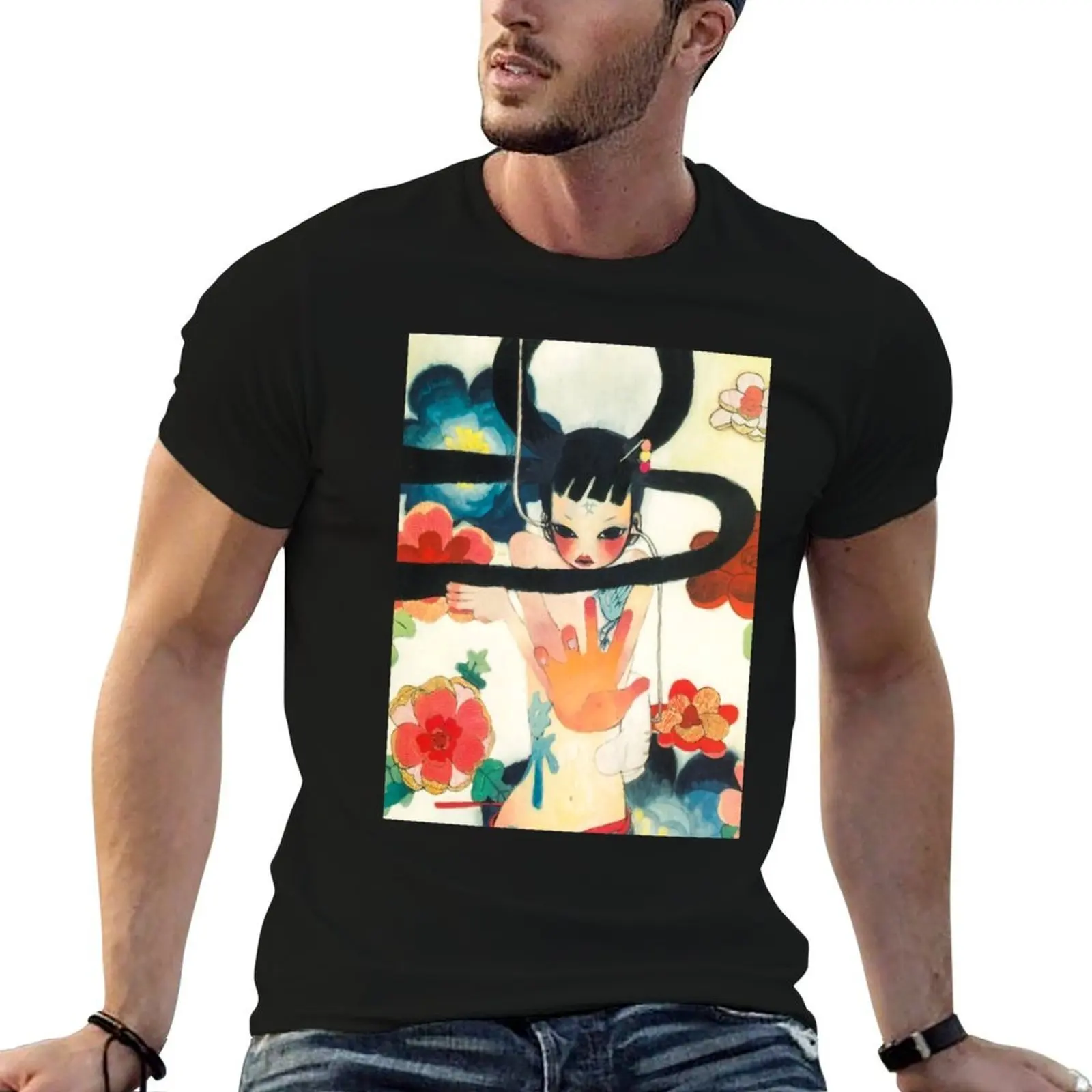 

Clouds T-Shirt printed t shirts for man men t shirt cotton 100% T-Shirt