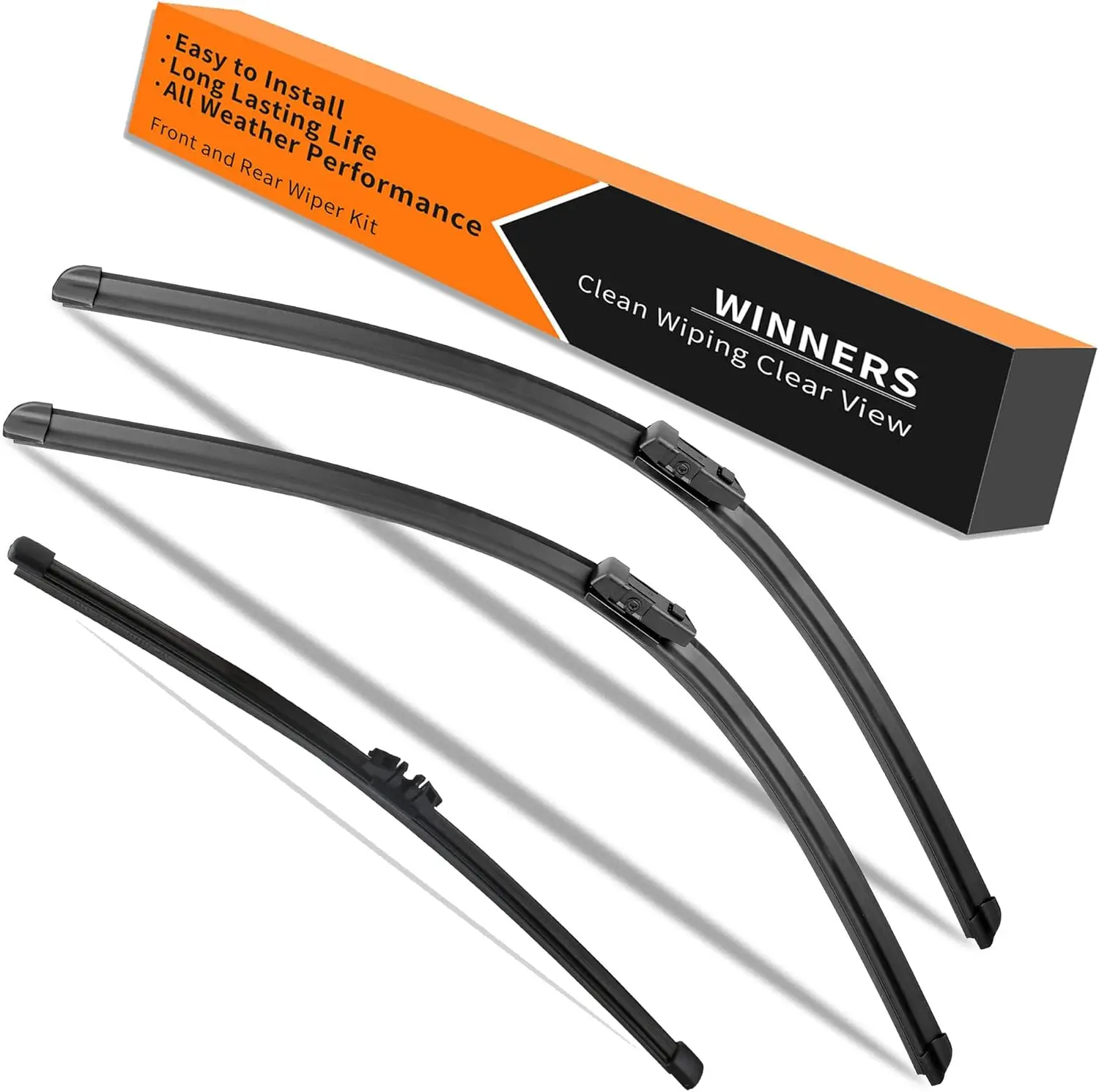 

Для Honda Civic Hatchback 2022 2023 2024 OEM качественные стеклоочистители 24 19 дюймов и щетка заднего стеклоочистителя 12 дюймов легко работать