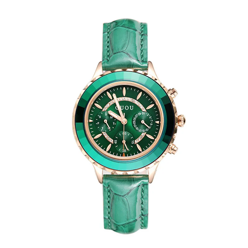 New Multi-Functional Quartz Wristwatch, A Luxurious And Fashionable Watch For Women.  A Small, Elegant Watch Suitable For Women.