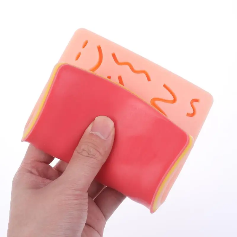 Reusable Silicone Skin Suture Model – Y-Shaped Traumatic Wound Pad for Professional Suturing Training & Practice