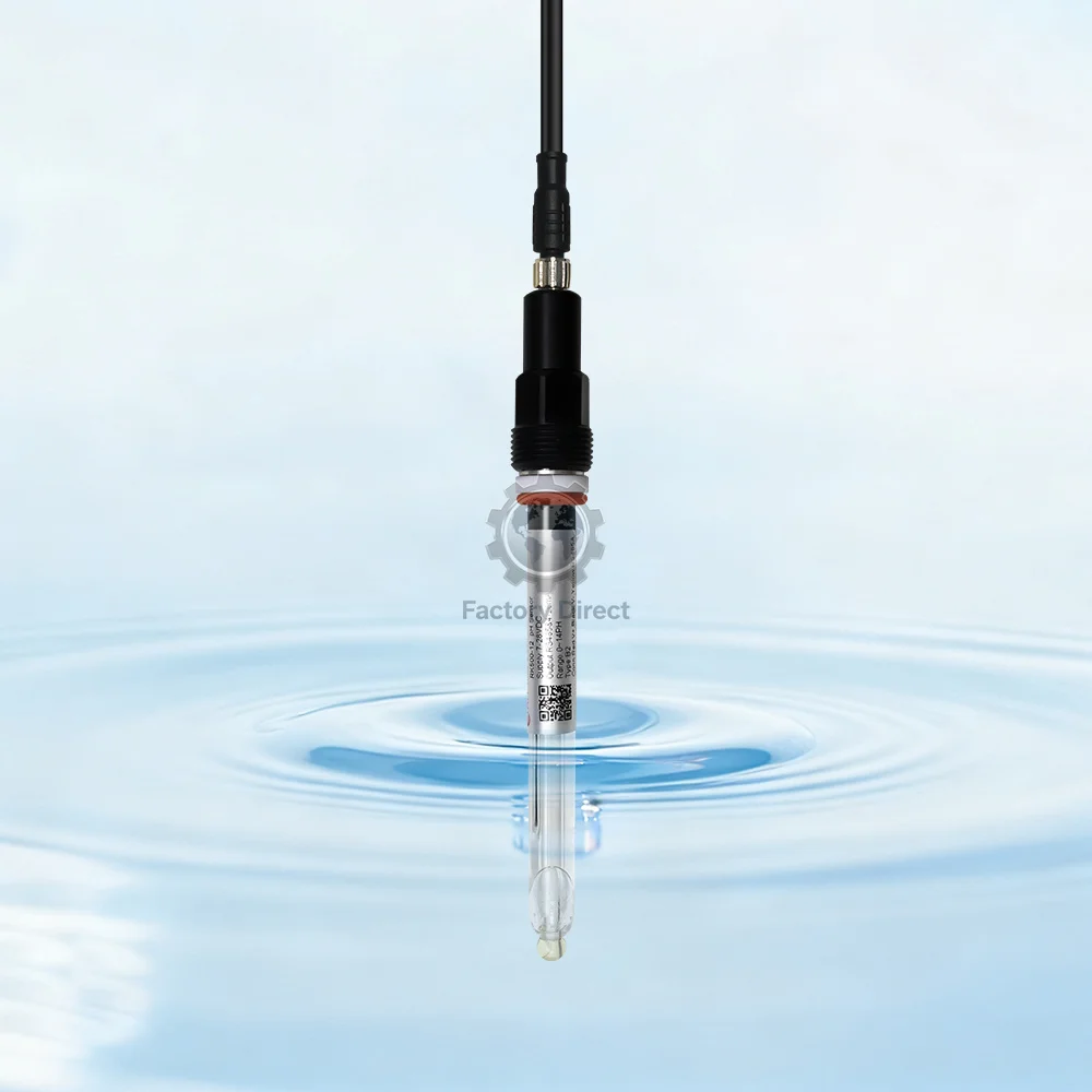 RK500-12 B2 pH Analyzer Medidor De 0-80℃ Glass+ABS Pen Type Meters Electrode Water pH Probe Sensor for Industrial Water Seawater