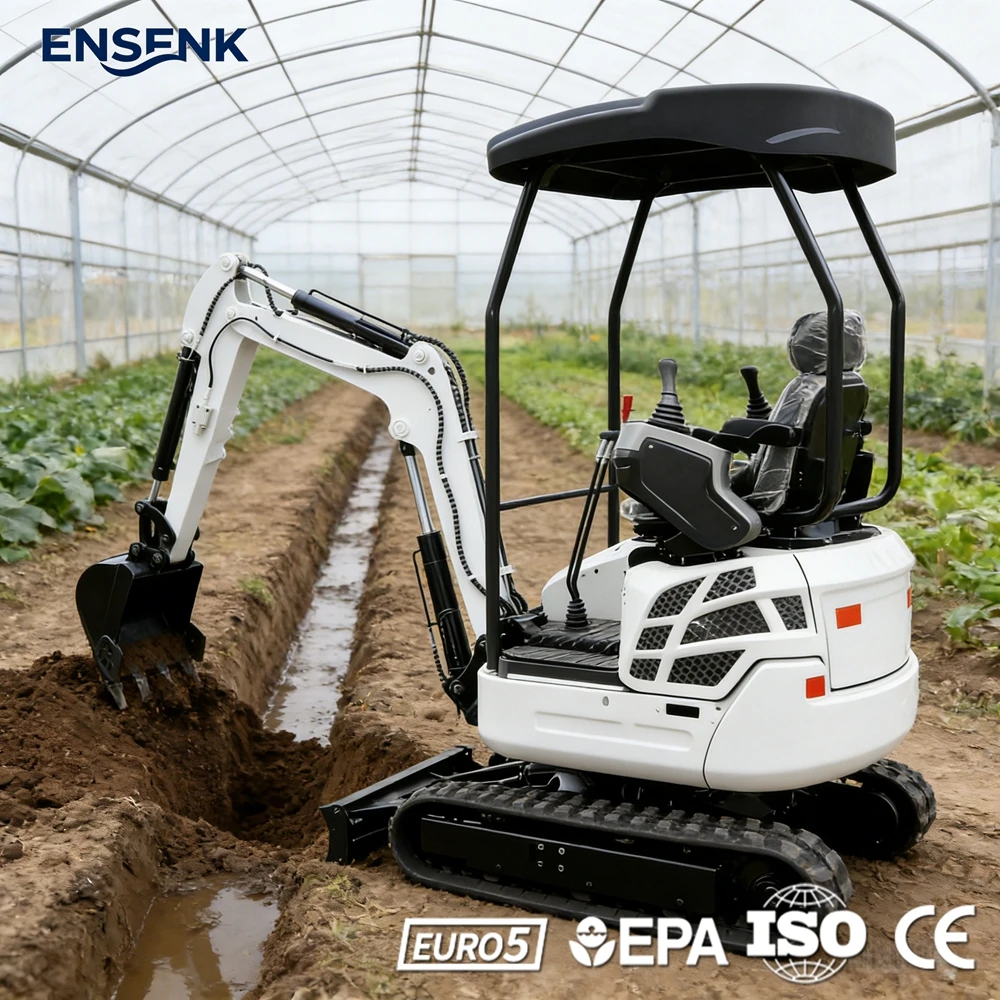 

Mini Excavator 1.0Ton 1.7Ton Construction 2.0Ton 3.0Ton Kubota Engine EPA Euro 5 CE Manufacturer Direct Sales Digger