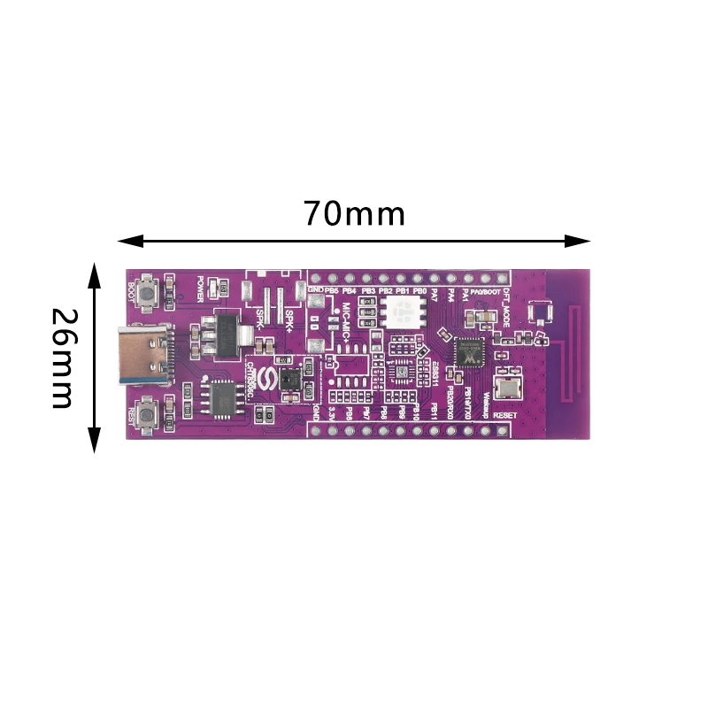 5pcs W800 development board STM32 chip Internet of Things embedded microcontroller communication MCU graffiti BLE
