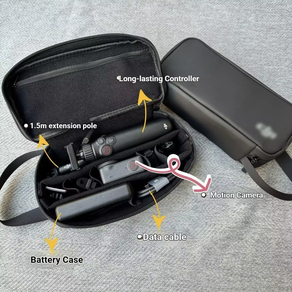 Torba transportowa DJI Osmo Action do akcesoriów Action 6 5 Pro/Action 4/Action 3 — zdjęcie produktu 2