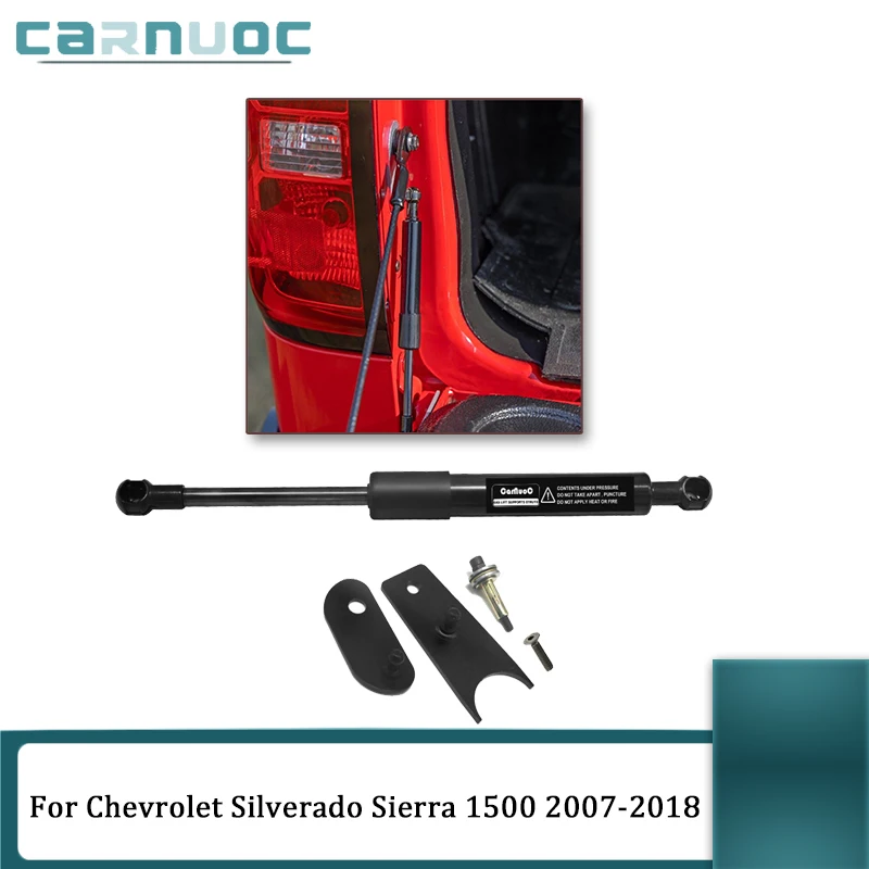 Car Trunk Assist Strut Lift Supports Struts Accessories For Chevrolet Silverado/GMC Sierra 1500 2500/3500 HD 2007-2018