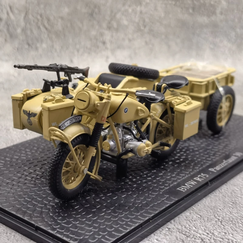 

Литой под давлением трехколесный велосипед ATLAS масштаба 1/24 времен Второй мировой войны с буксирным железным кулаком Changjiang 750, модель автомобиля из сплава, коллекционная игрушка в подарок