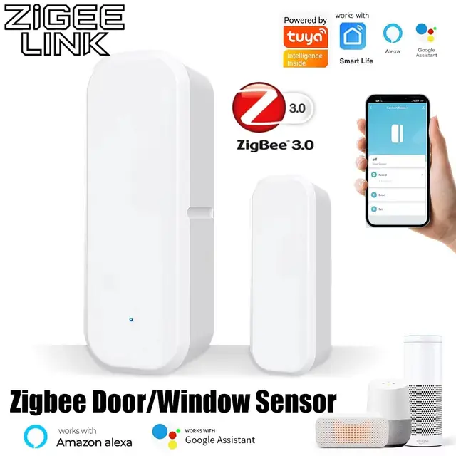 חיישן דלת חלון Zigbee לבית חכם
