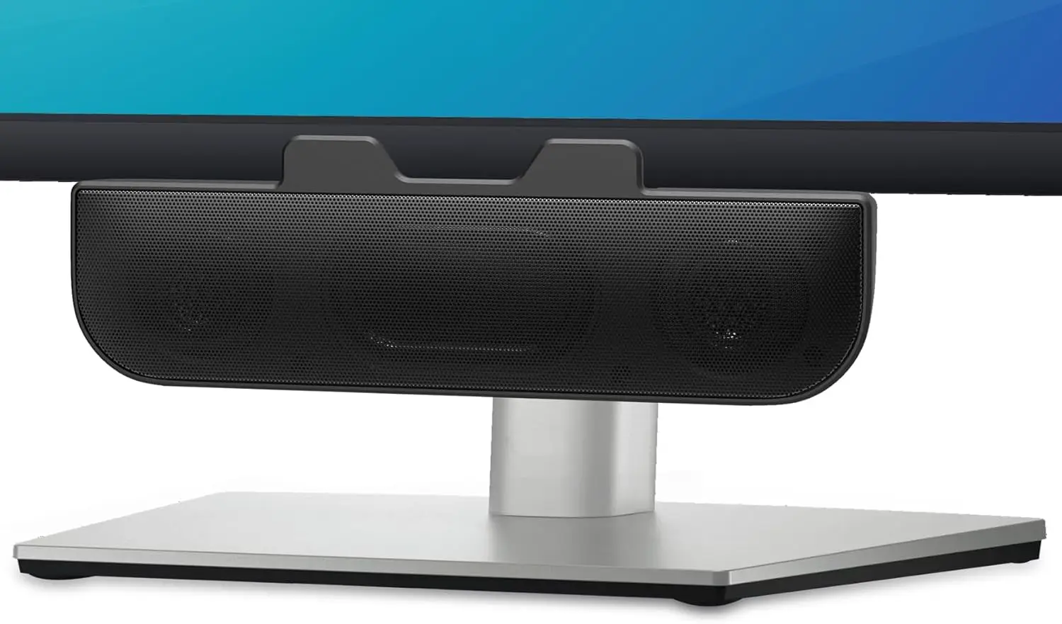 

USB-колонки для компьютера с глубоким басом, крепление на монитор, совместимы с ноутбуками и настольными ПК