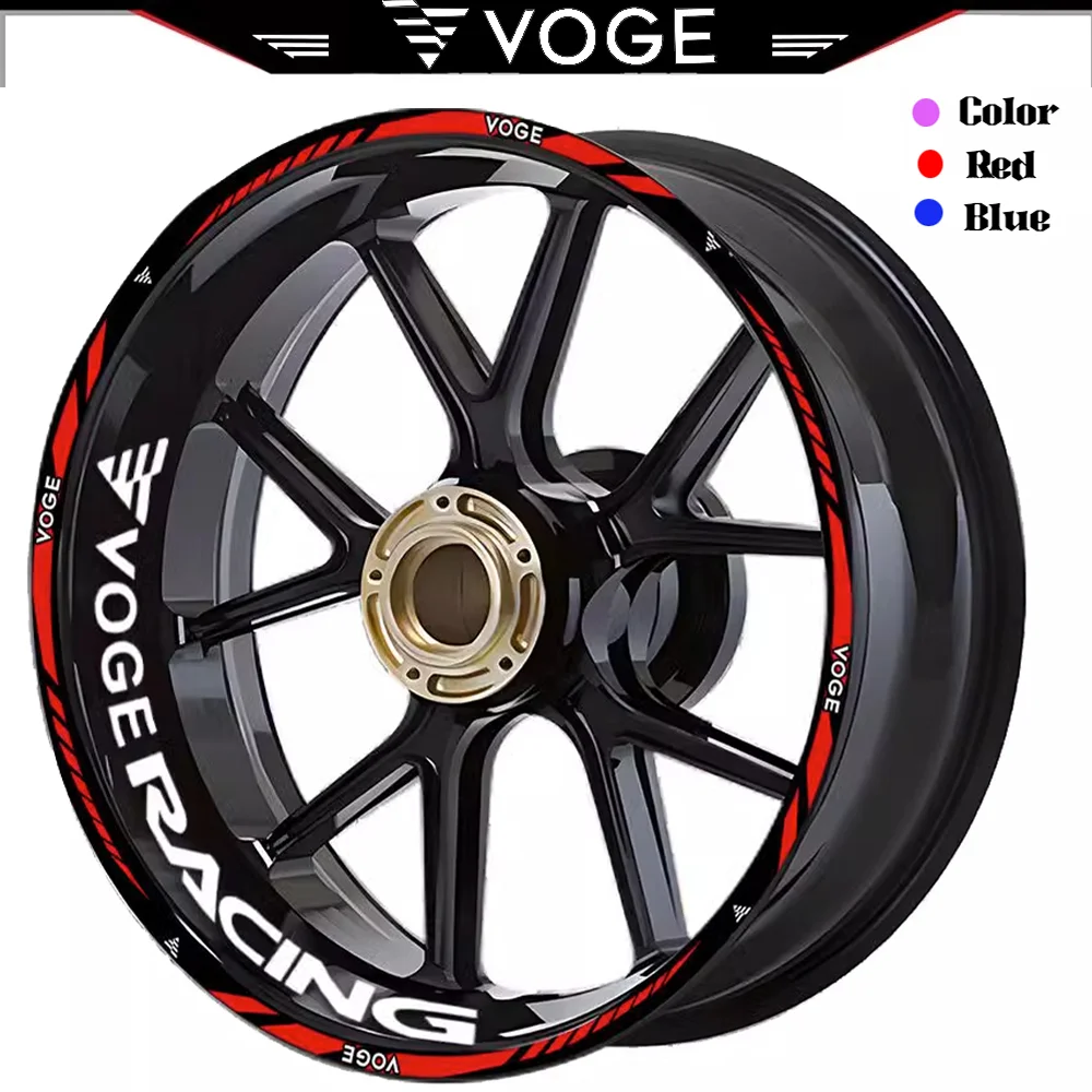 For Voge Wheel Sticker Motorcycle Accessories Rally Valico DSX DS SR1 SR4 MAX 900DSX DS525X 500DS 300DS 300R 900 650 525 500 300