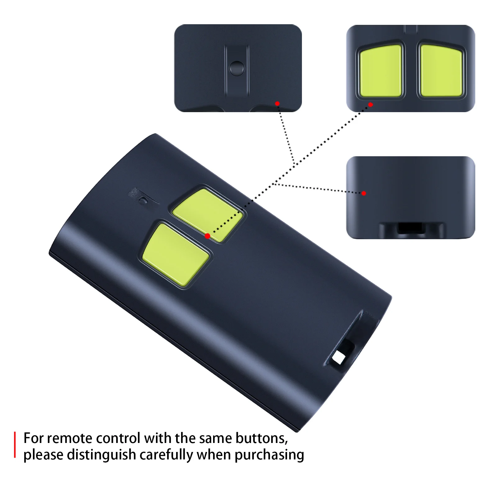 Novo controle remoto para BENINCA TO GO 2VA