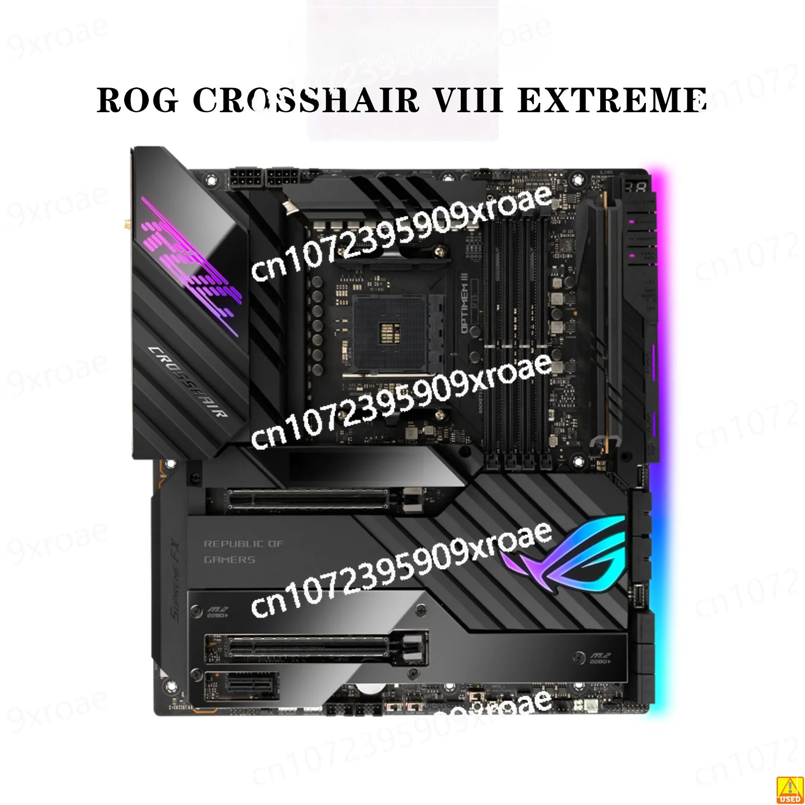 

AM4 CPU DDR4 5000(OC) МГц Набор микросхем памяти X570 Расширенная материнская плата ATX ROG CROSSHAIR VIII EXTREME Разъем материнской платы