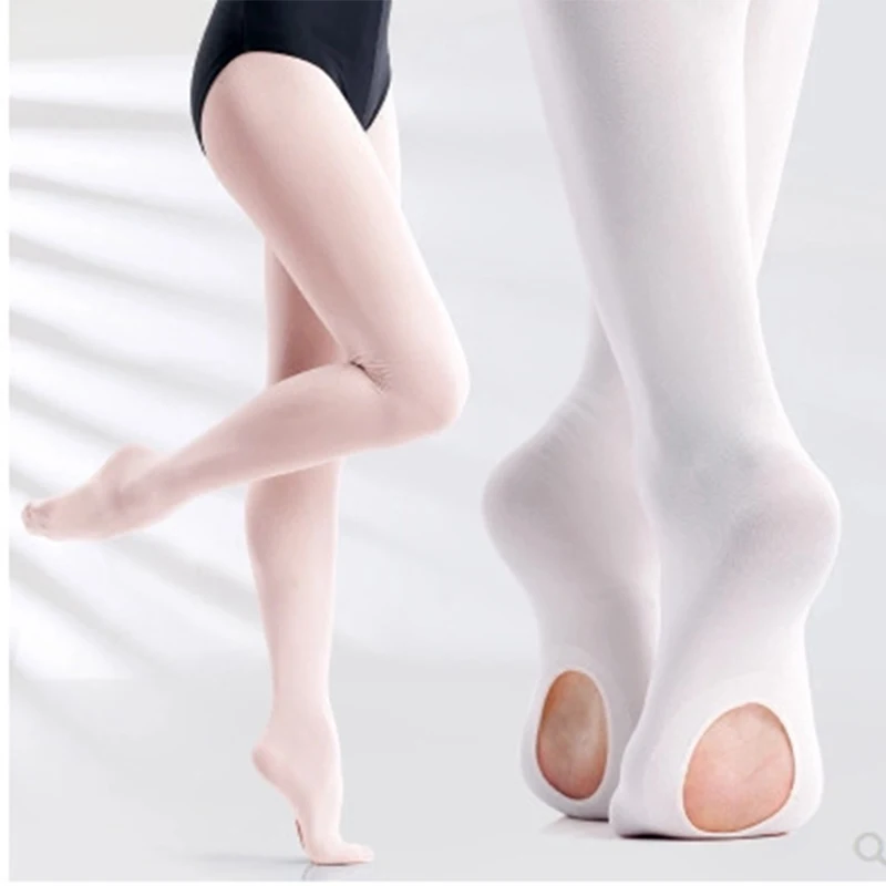 Wholesale Ballet Dance Socks 90D Adult Dance Primer Elastic White Flesh Pantyhose Foot Digging Basic Training Pants Girls