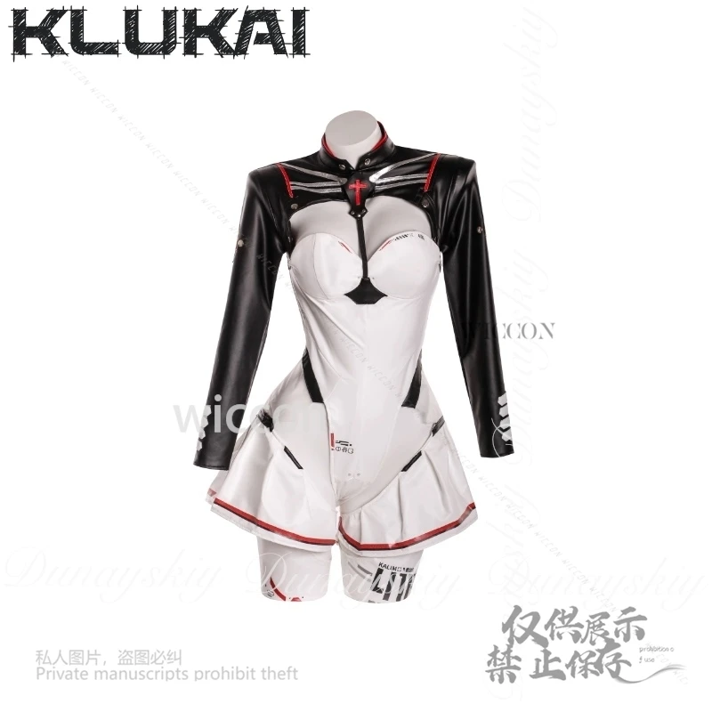 Moe GIRLS' FRONTLINE 2: EXILIUM Game Klukai Косплей SST-05 HK416 Звезда скорости с черным гоночным костюмом Косплей Костюм