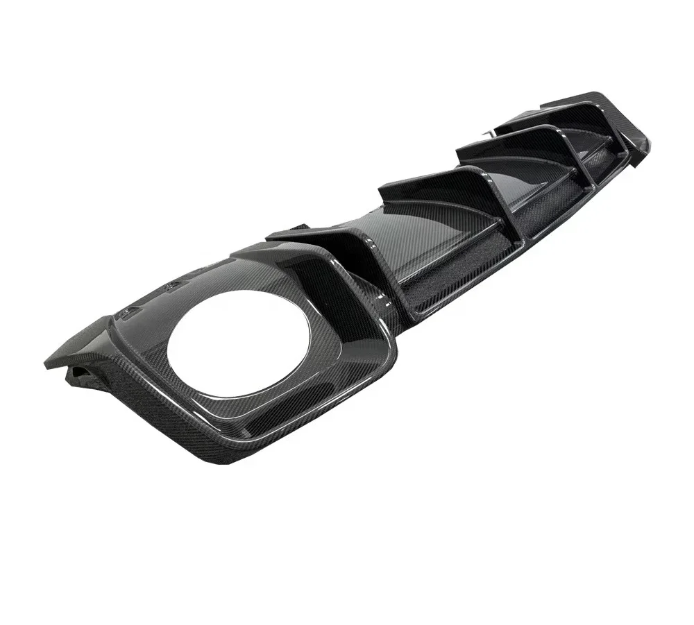 Factory Design 2023 Facelift New R8 Dry Carbon Rear Diffuser Lip for R8 V10 Gt Performance Coupe 2-door