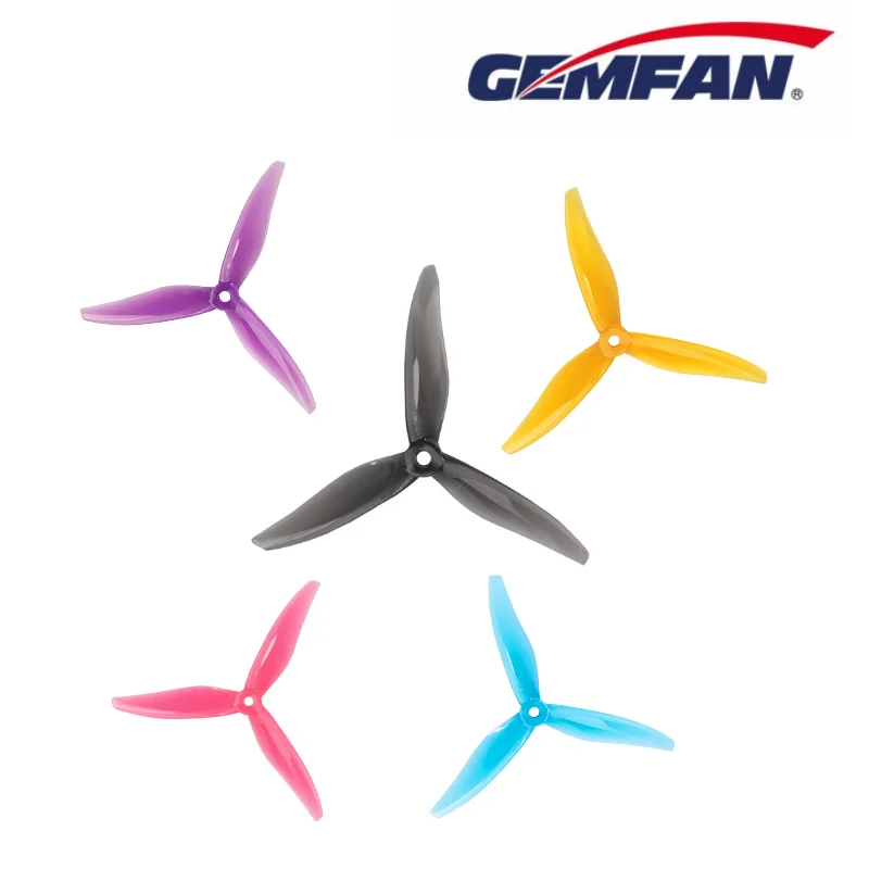 Gemfan 5129 YUKI Propeller 3 Blade Upgrade Racing Props for RC Multirotor Drones FPV Flying CW CCW 4Pair/Lot DIY Parts