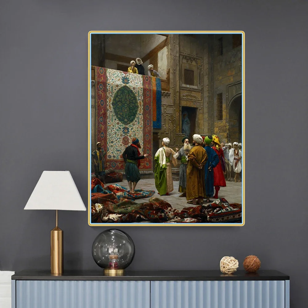 Jean-Leon Gerome ' The Carpet Merchant 