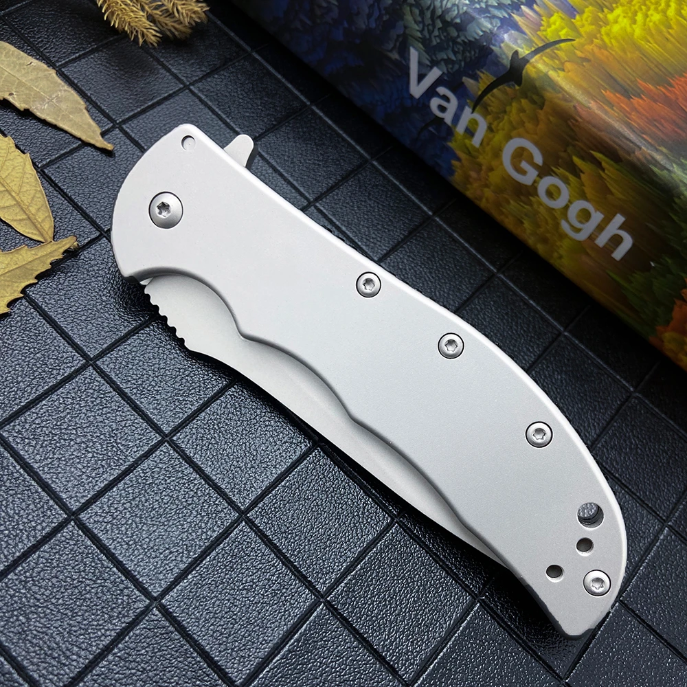 KS 3655 Pocket Knife Utility Jackknife Self Defense Outdoor Multi-Purpose Portable Survival Camping Hunting Folding Knife