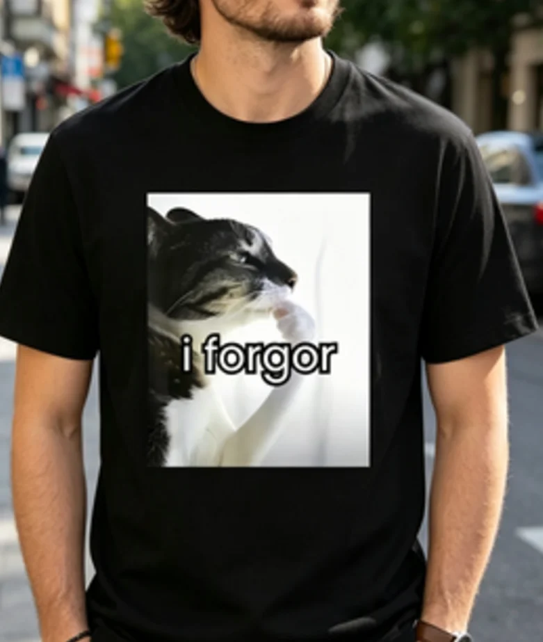 Herren 3D-T-Shirt mit Niedlichem Katzenmotiv, Kurzarm, Rundhalsausschnitt, Sommer-Neuheit, Streetwear, Alltägliches Casual-Oberteil, Herrenbekleidung – Detail 7