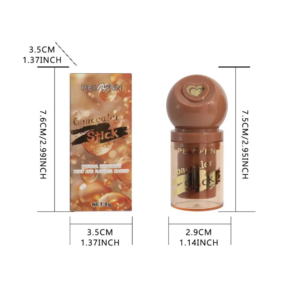 3-Color Matte Liquid Concealer Set for Eyes, Naturally Lightweight, Sweat-Proof, Fade-Free Coverup Makeup, Multi-Purpose Smooth