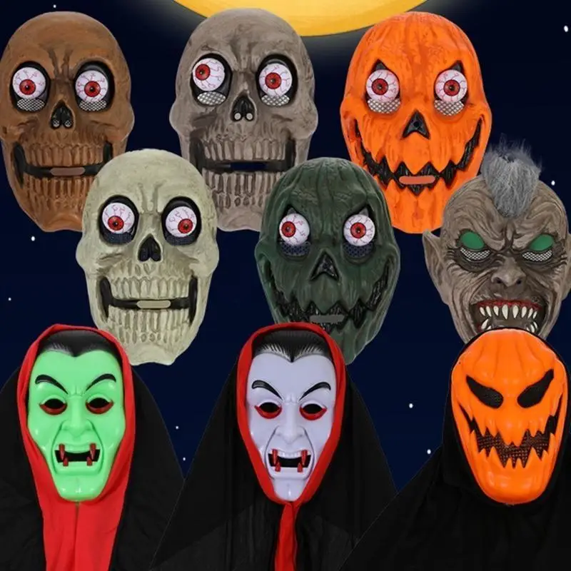

39BD Masquerade Party Dance Sexy Halloween Full Face Masks Headgear Halloween Masks