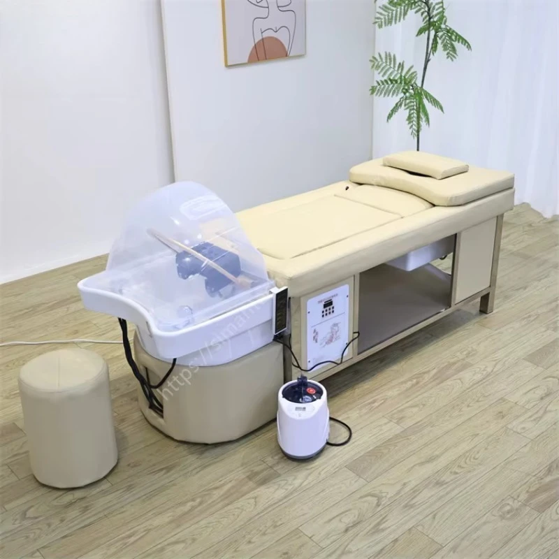 

Роскошная портативная кровать для педикюра, моксотерапии, шампуня, безтрубная кровать для массажа ног и спа-процедур, для салонов и ванных комнат