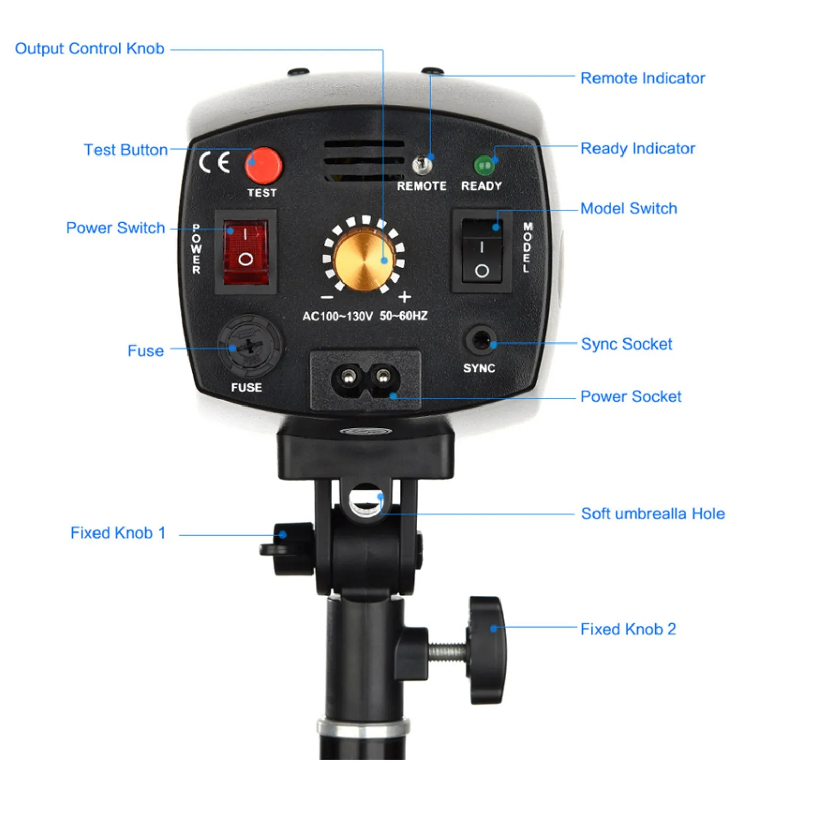 GODOX K150A 150Ws K180A 180WS K-150A K-180A Portable Mini Studio Flash Lighting Photo Gallery Mini Flash 110V/220V Strobe Flash