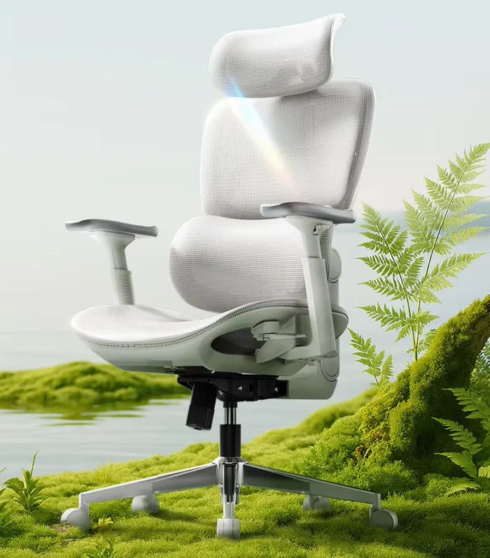 

Black And White P2 Teen Ergonomic Chair Primary School Student Study Children's Desk Computer Chair Home Sedentary