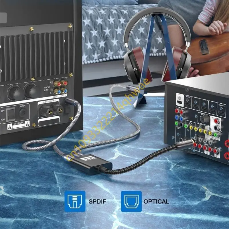 Splitter per home theater televisione 1 input maschio 2 output femminile