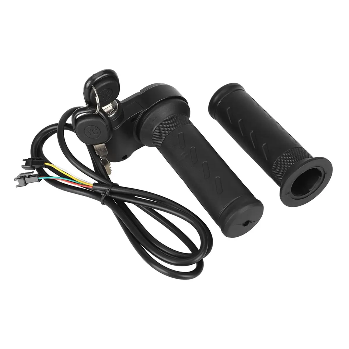 108 نوع دراجة كهربائية خنق قبضة سلك تويست خنق قبضة مع 2 مفاتيح سرعة السيارة للدراجات ثلاثية العجلات دراجات كهربائية #5