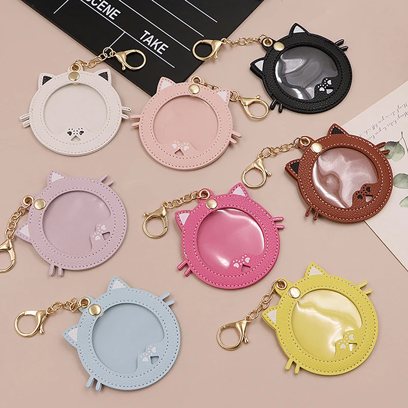 New Cat Shape Ita Bag Pins Badge Protector Case For 58mm Anime Badges Decoration Bag Accessories Pin Case Birthday Gift