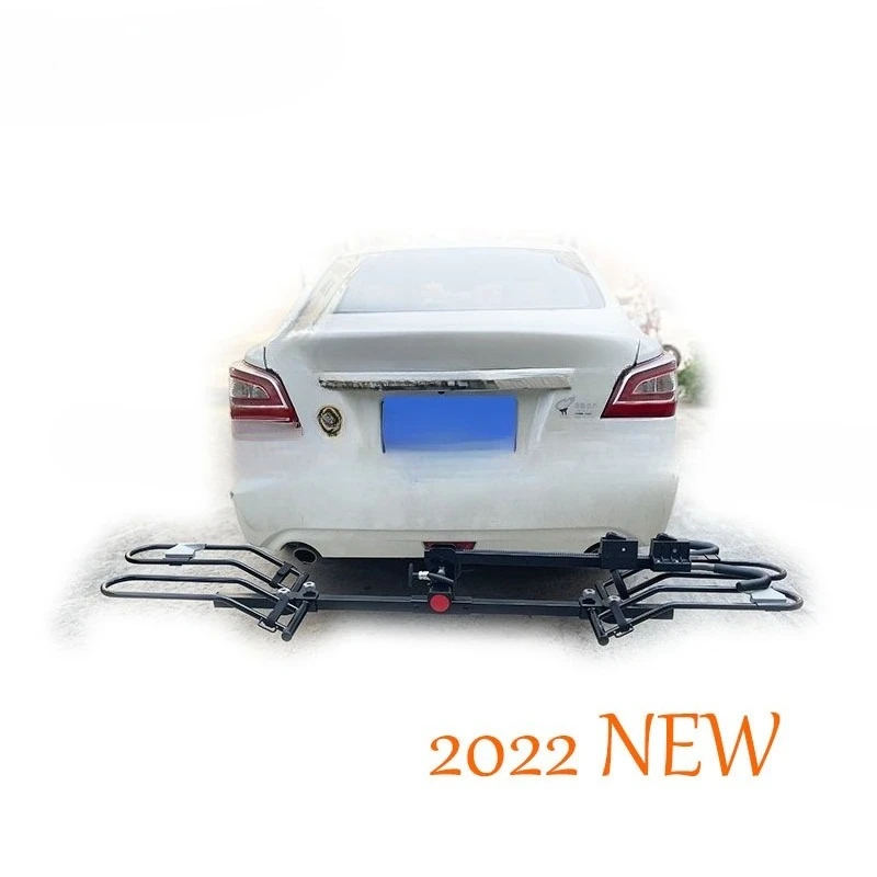 Bicycle rear mount frame suspension rack