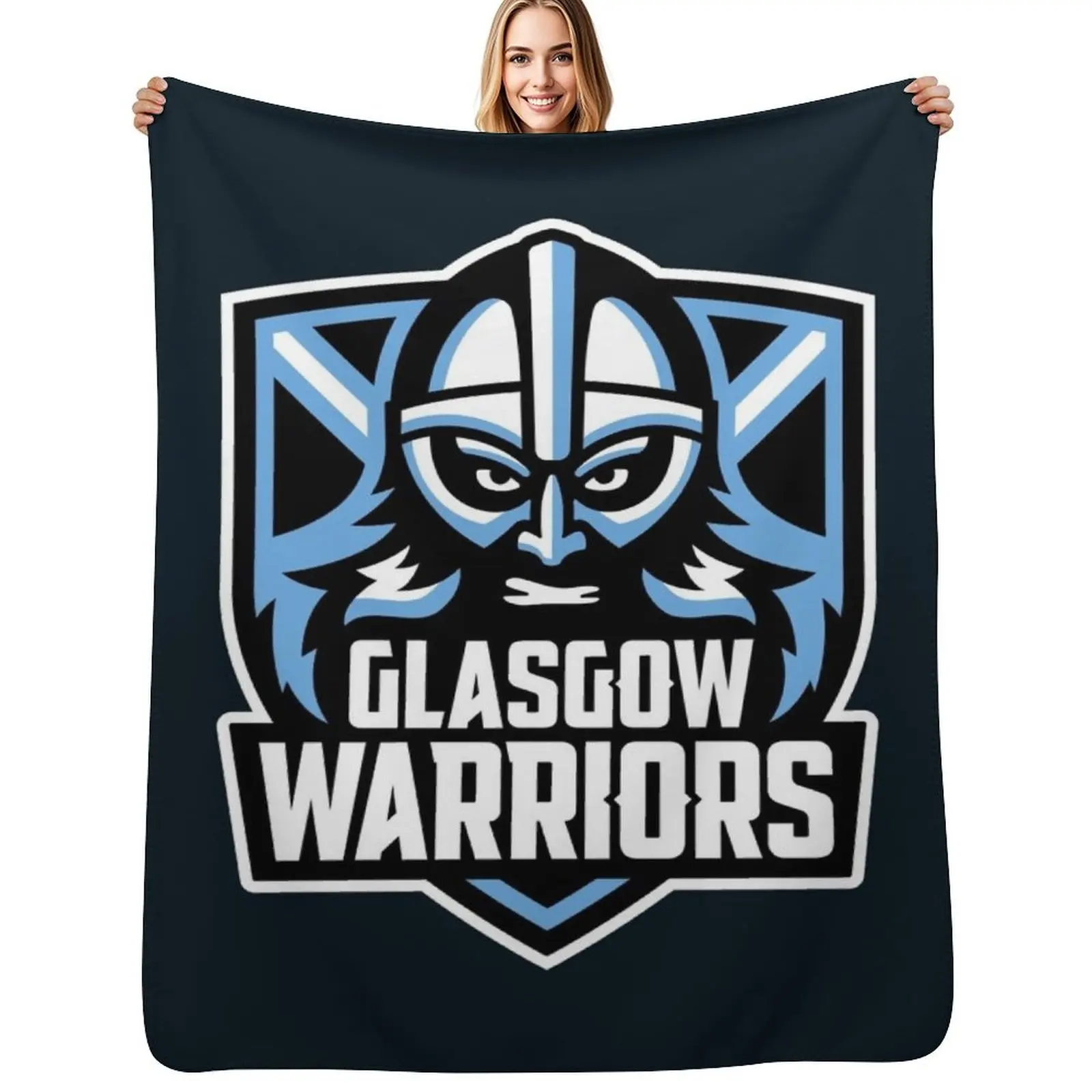 Glasgow Warriors Throw Blanket Hair Heavy funny gift christmas decoration Beautifuls Sofa Quilt Blankets