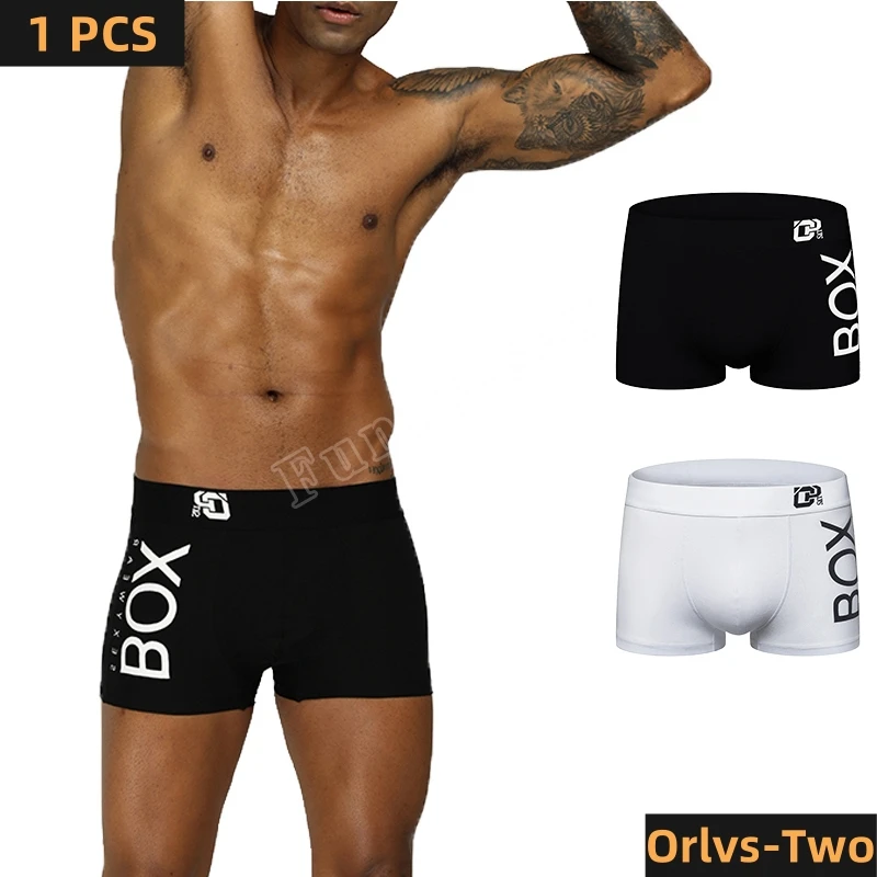 ORLVS Brand men underwear boxer cotton mens underpants comfortable underwear male panties breathable U Pouch men shorts for gay